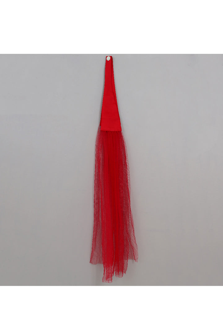 Red Lace Embellished Top With Floral Dori Embroidered Lehenga Set