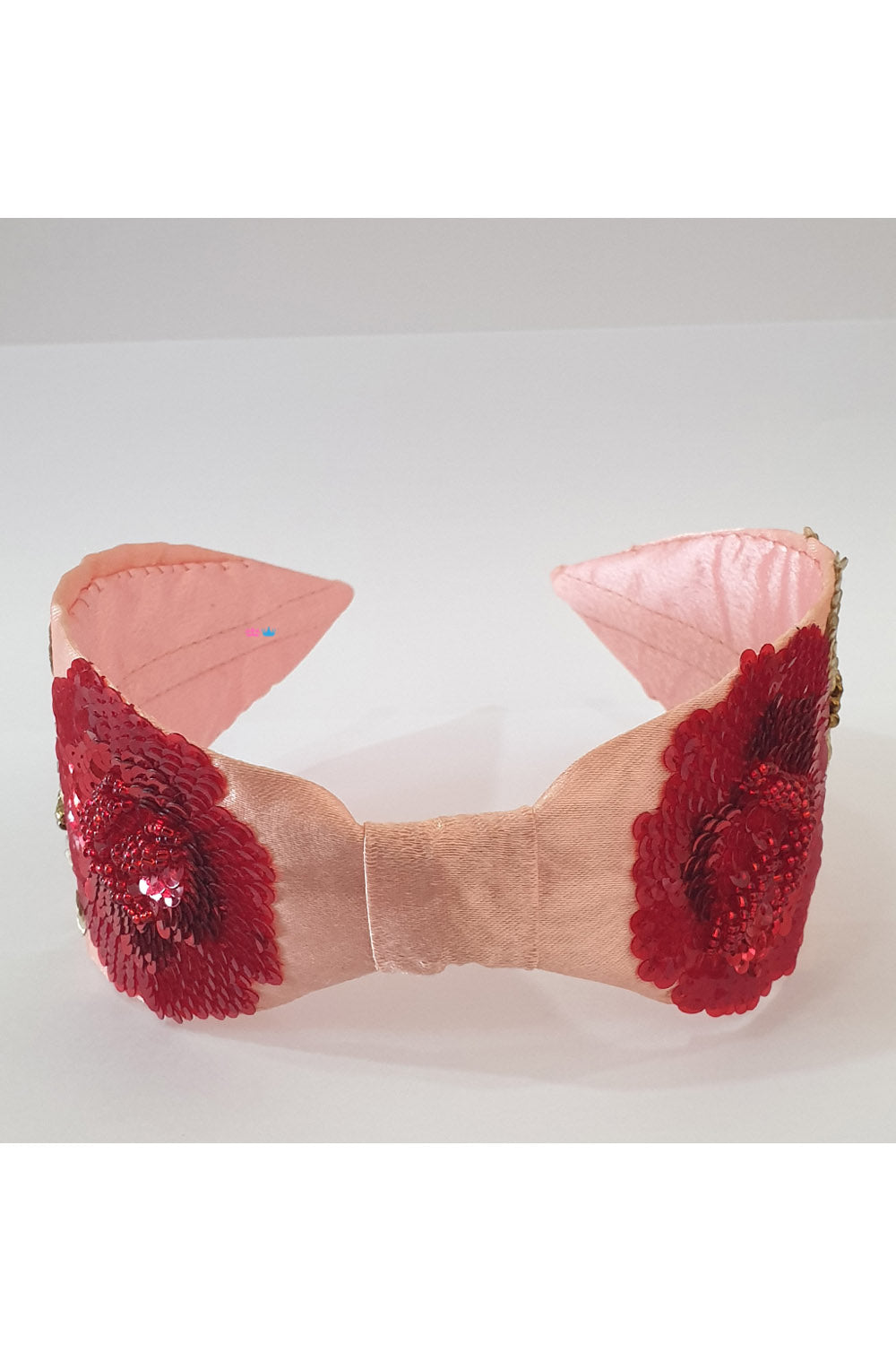 Pink rose motif design hairband! designer Hair Accessories, designer Hair Clips, designer Hair Bands, Hair Accessories for girls