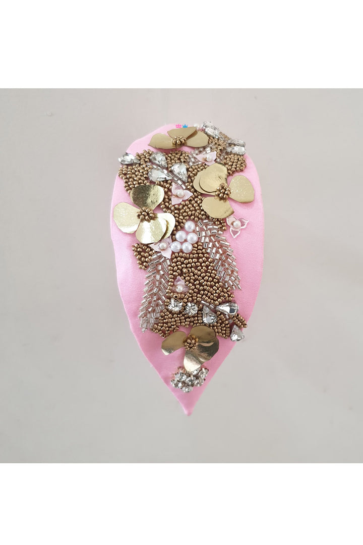 Pink satin silk hairband! designer Hair Accessories, designer Hair Clips, designer Hair Bands, Hair Accessories for girls