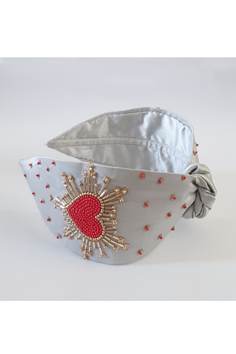 Grey cutdana work hairband! designer Hair Accessories, designer Hair Clips, designer Hair Bands, Hair Accessories for girls