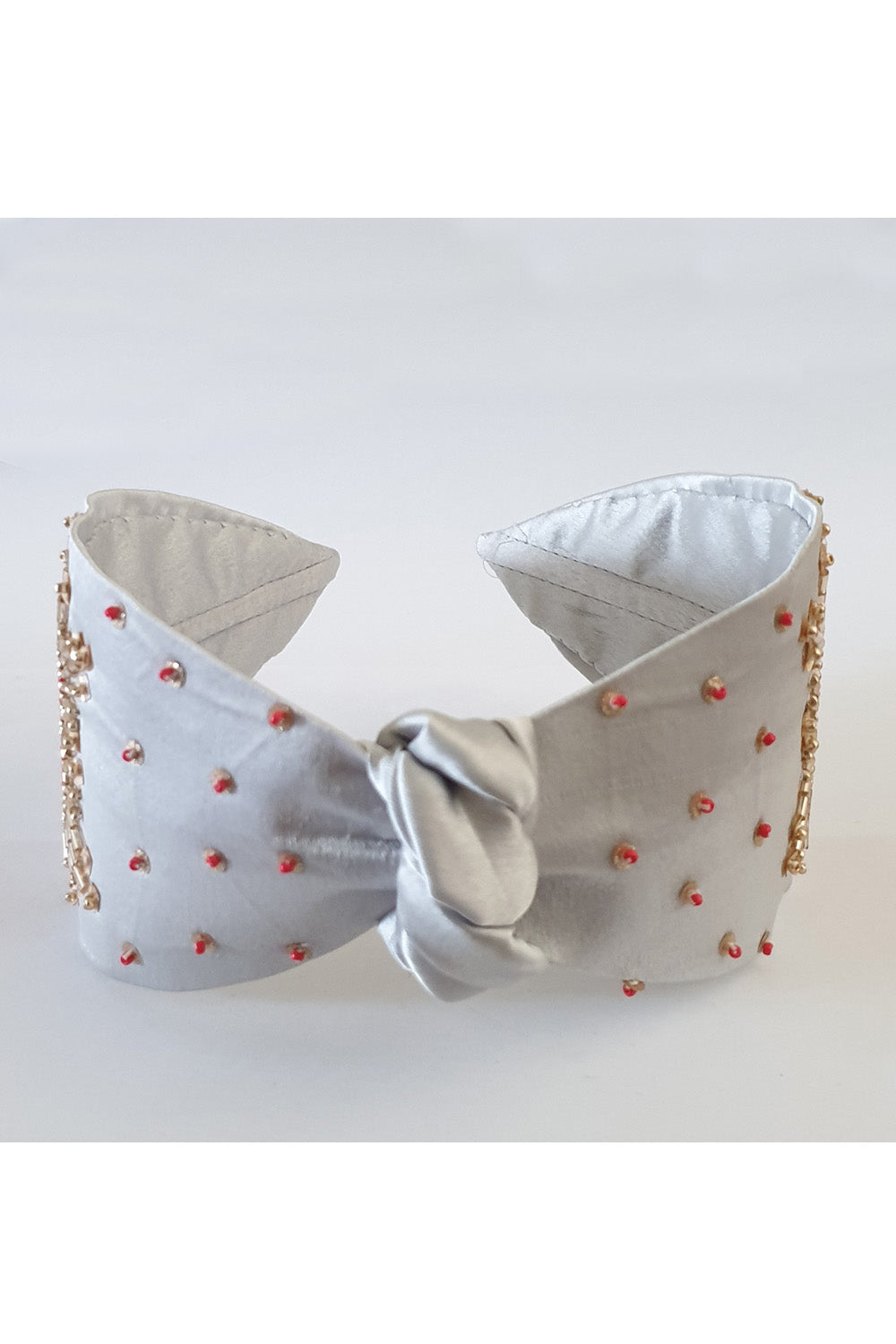 Grey cutdana work hairband! designer Hair Accessories, designer Hair Clips, designer Hair Bands, Hair Accessories for girls