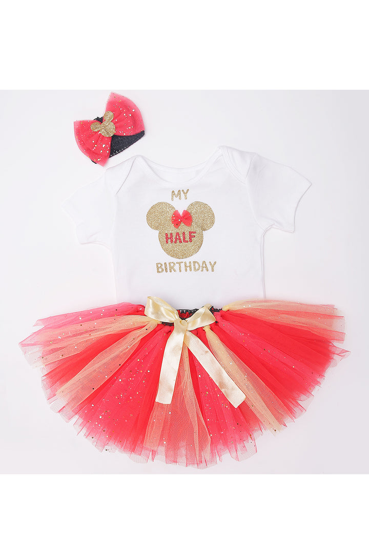 half birthday dress, half birthday dress for baby girl, designer birthday dresses, half birthday dress for kids