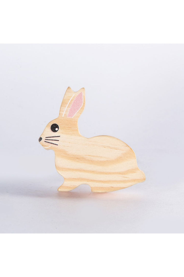 Rabbit Wooden Knob