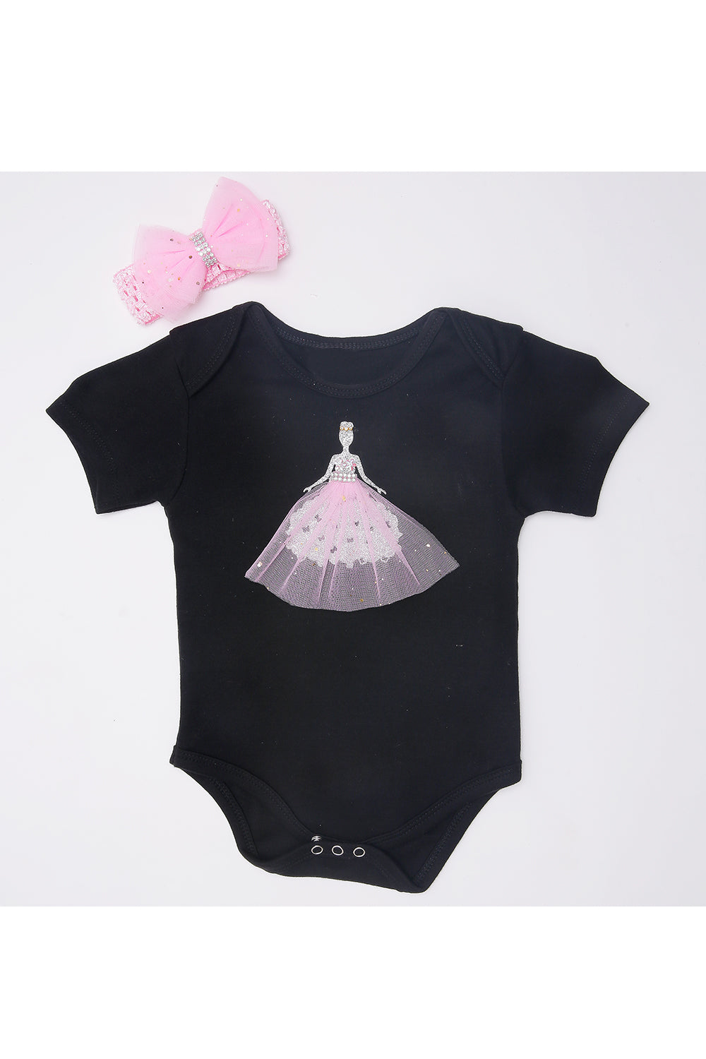 Silver princess bodysuit with tutu skirt and hairband