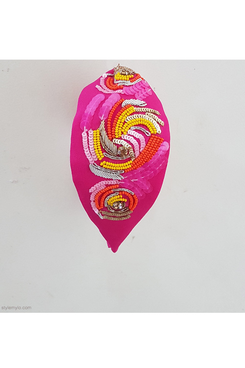 Blingy pink hairband