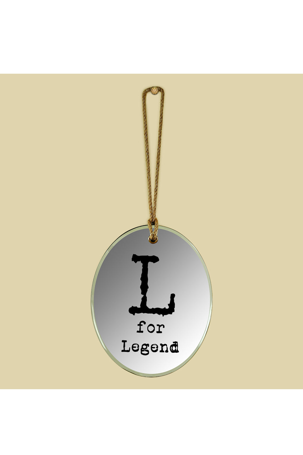 L For Legend Oval Mirror Frame