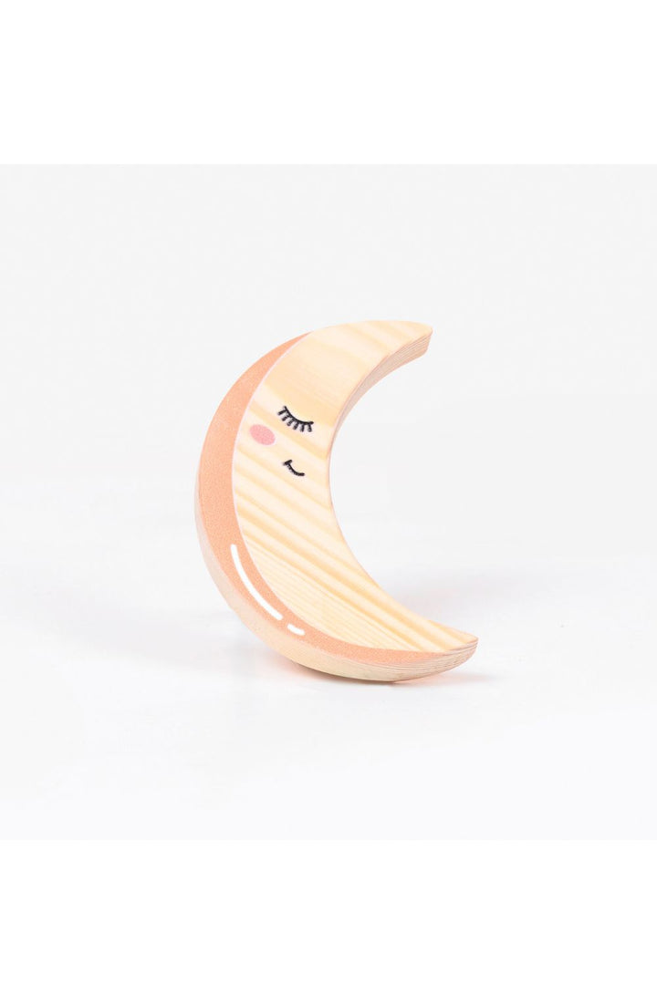 Moon Wooden Knob