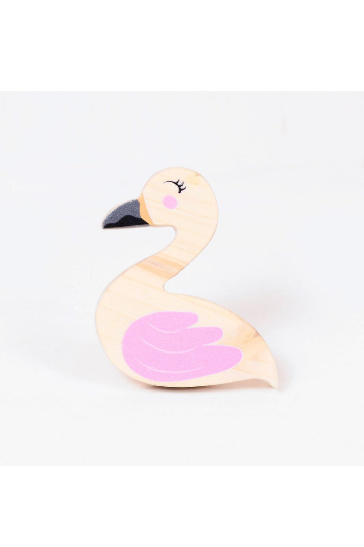 Flamingo Wooden Knob
