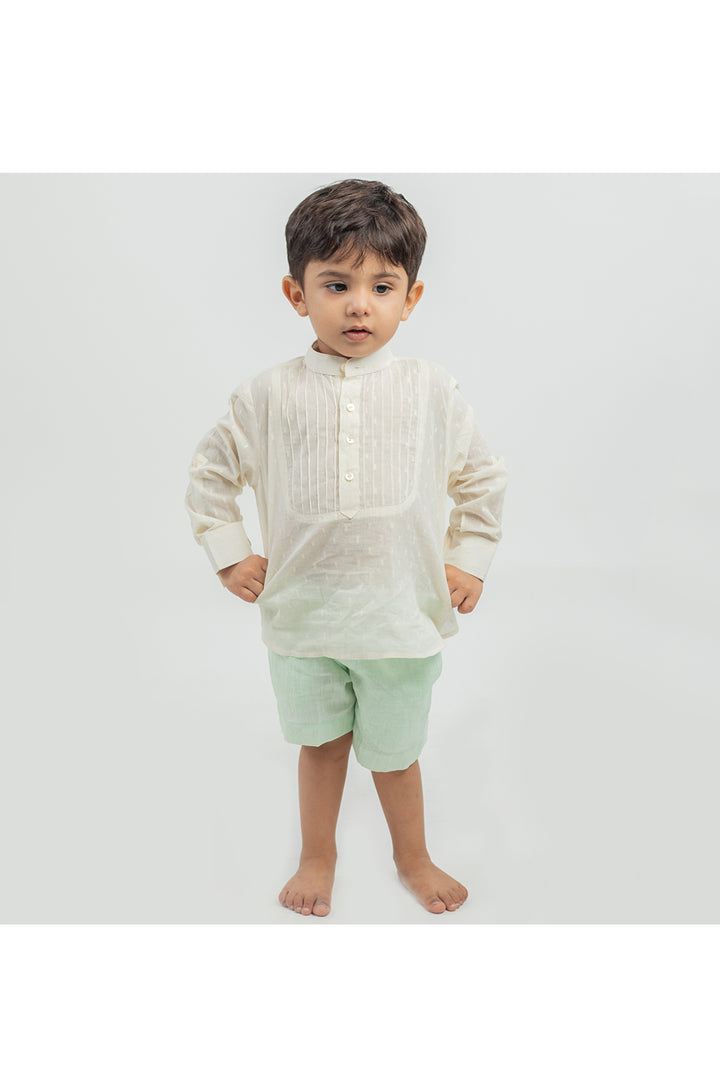 Short kurta and shorts set