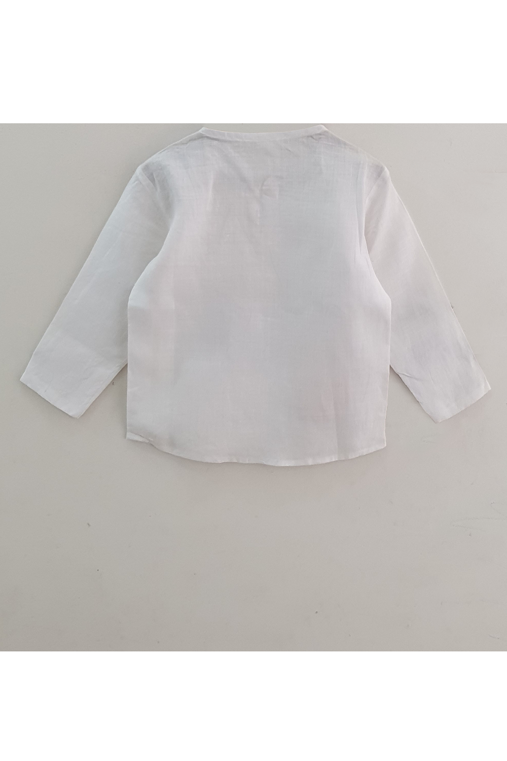 Hand painted christmas theme shirt kurta