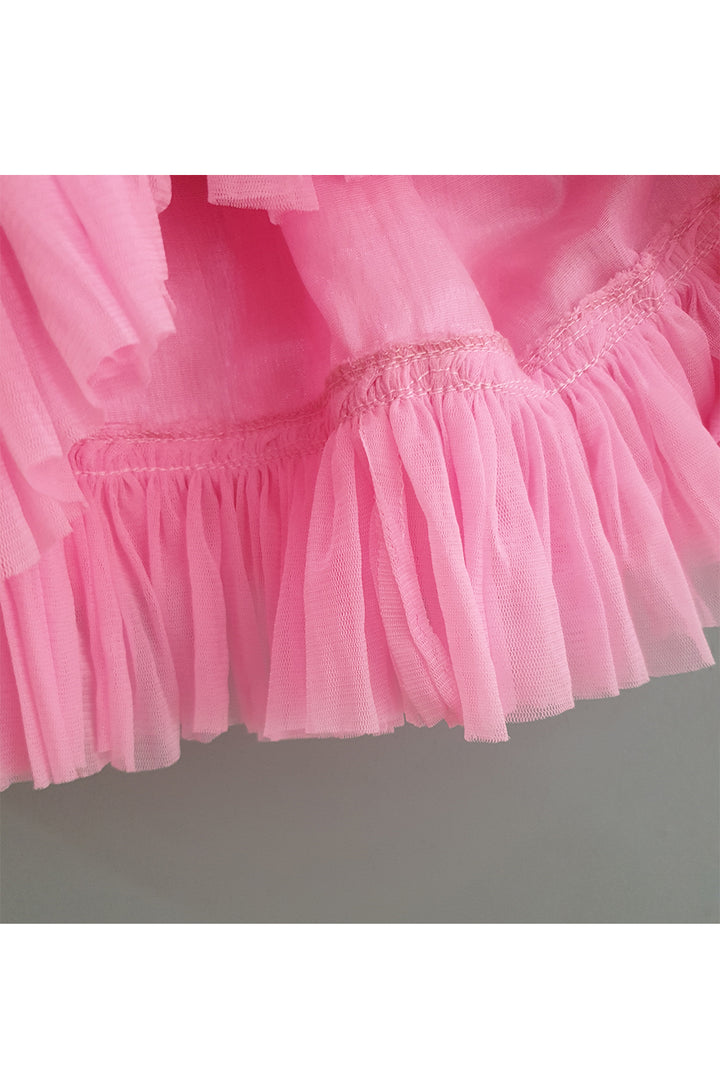 Bow knee length dress