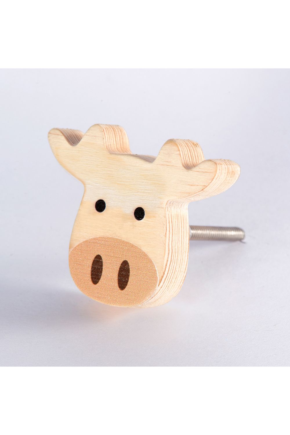 Hippo Wooden Knob