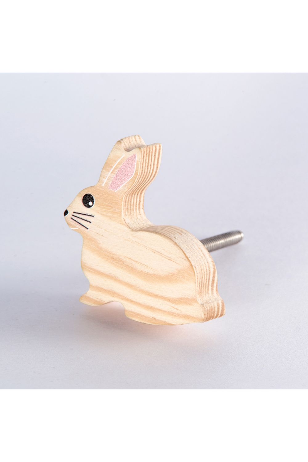 Rabbit Wooden Knob