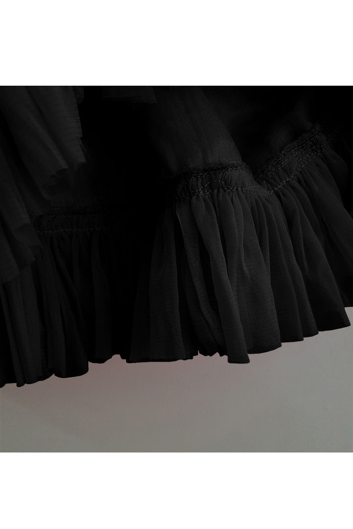 Bow knee length dress
