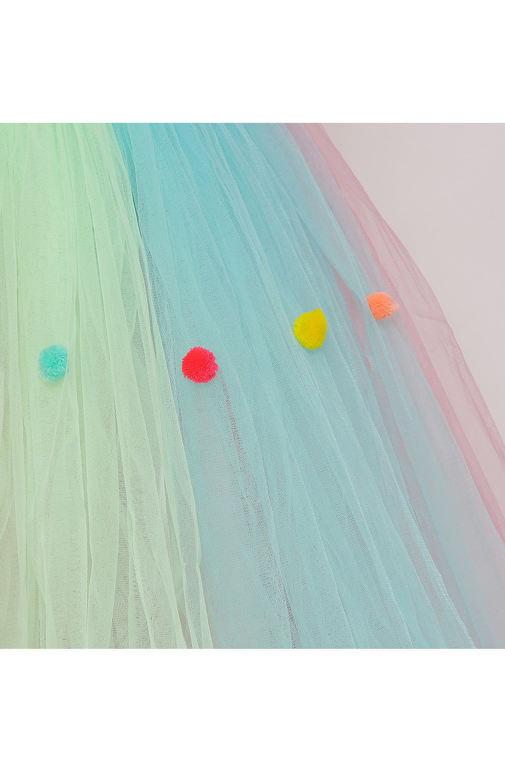 Cup cake motif multicolor tutu gown