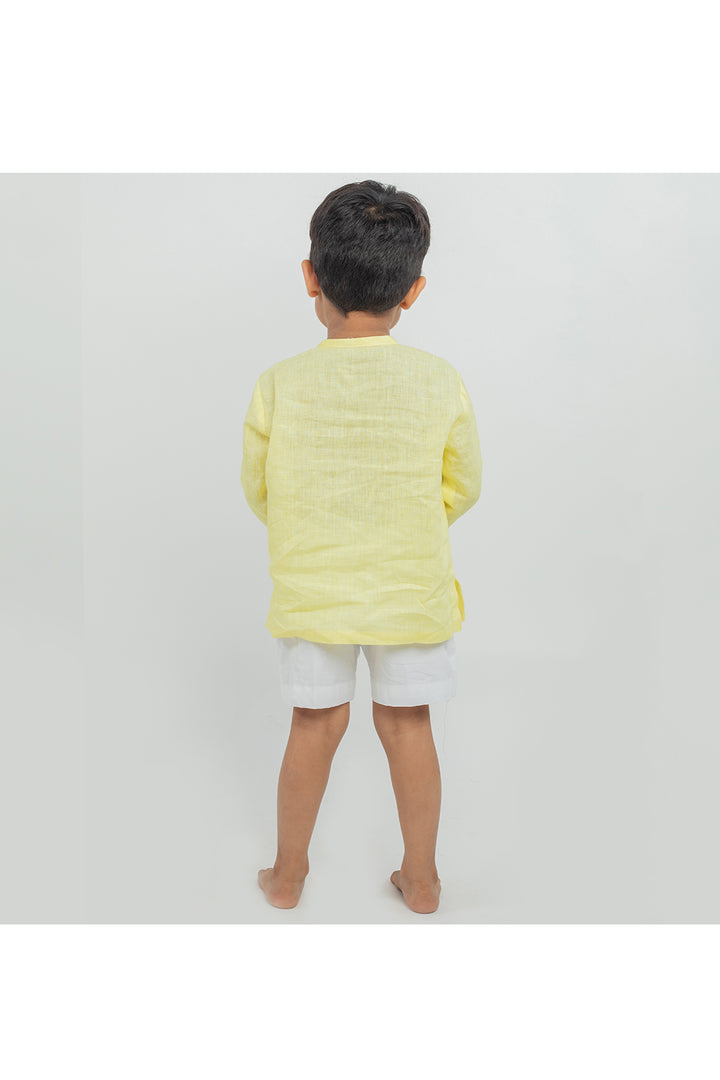 Short kurta and shorts set