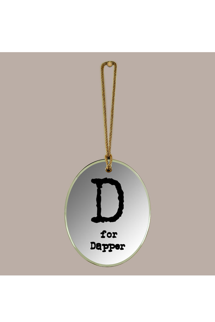D For Dapper Oval Mirror Frame