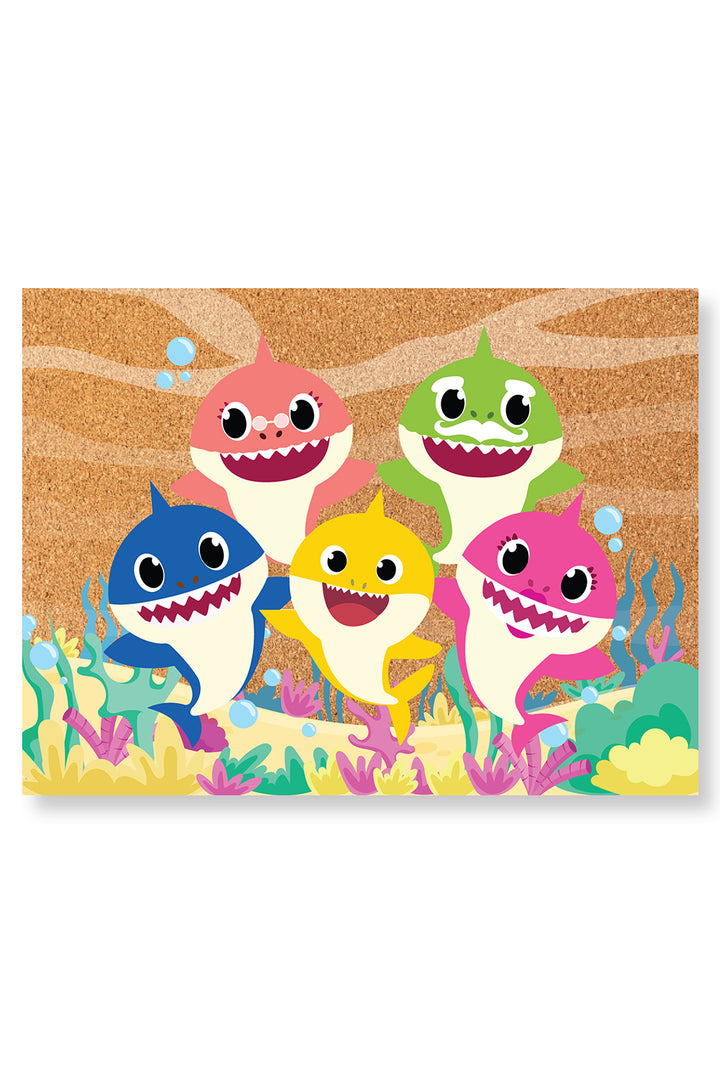 Baby Shark Printed Pinboard