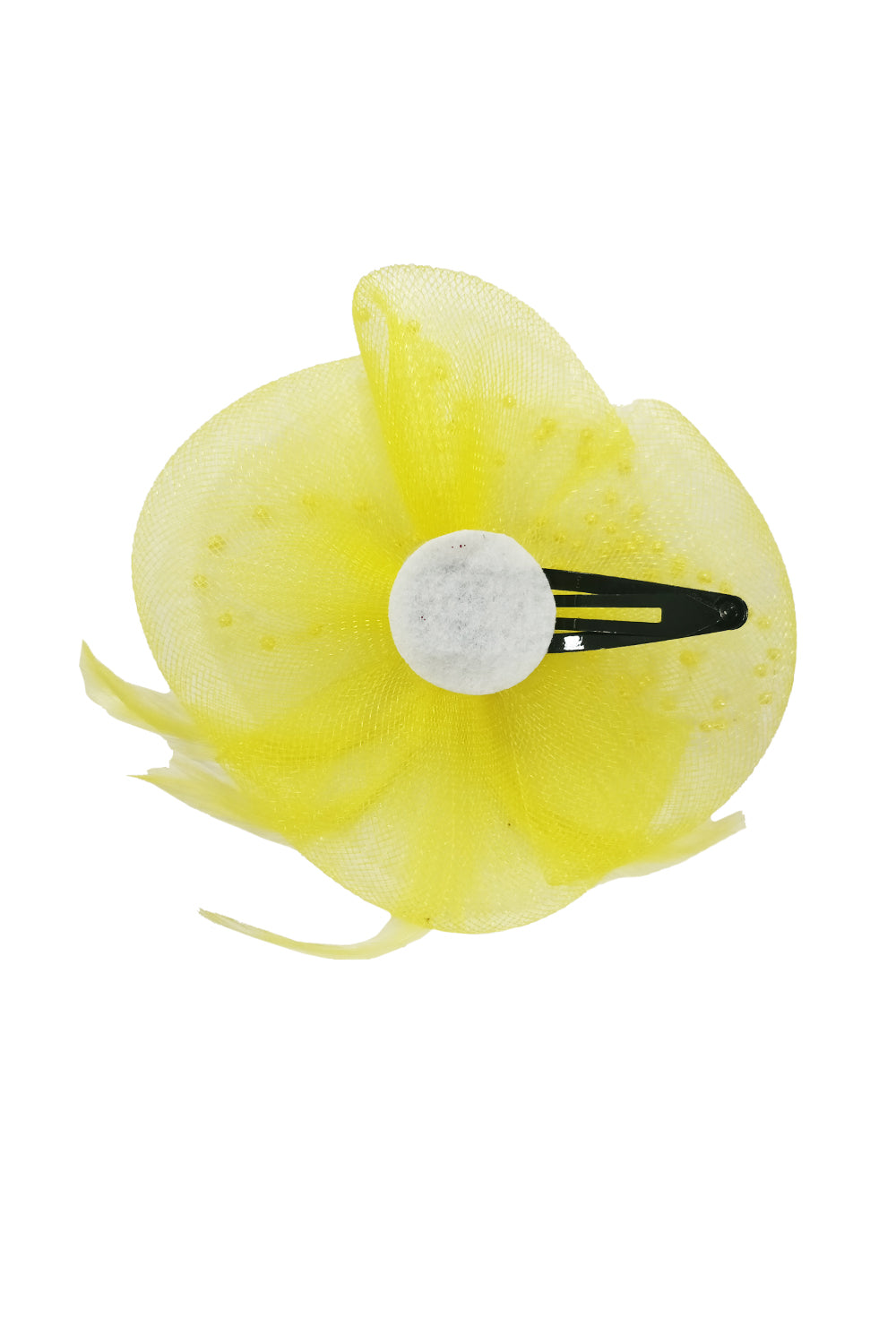 Yellow Fascinator