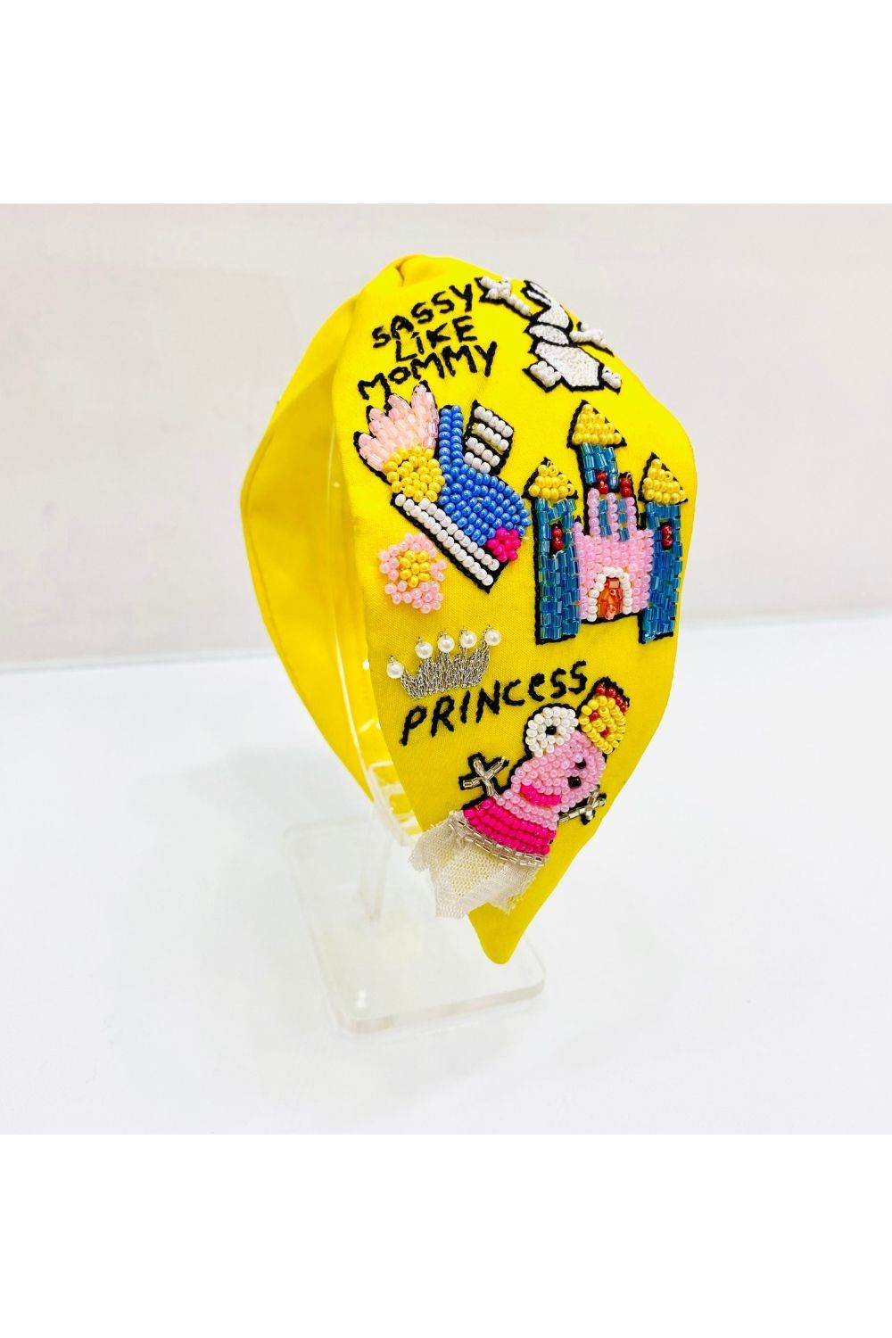 Yellow princess peppa pure crepe hairband