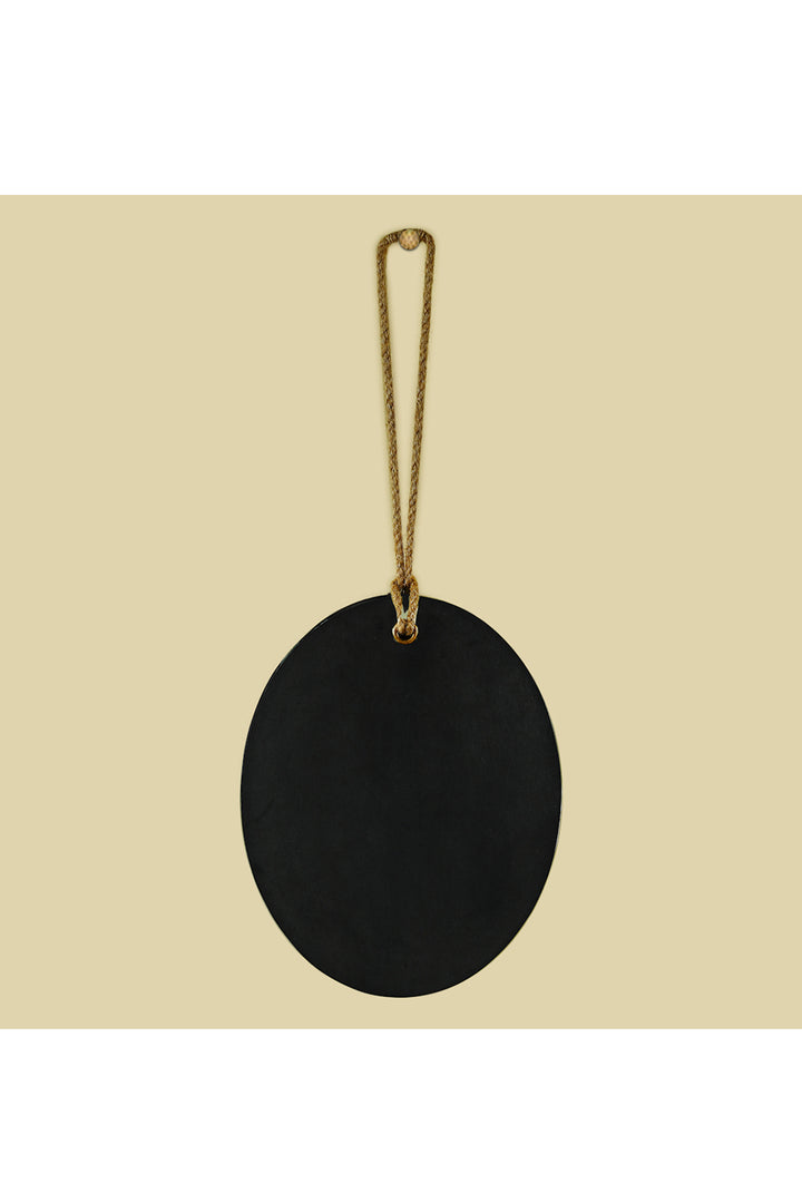 B For Beautiful Oval Mirror Frame