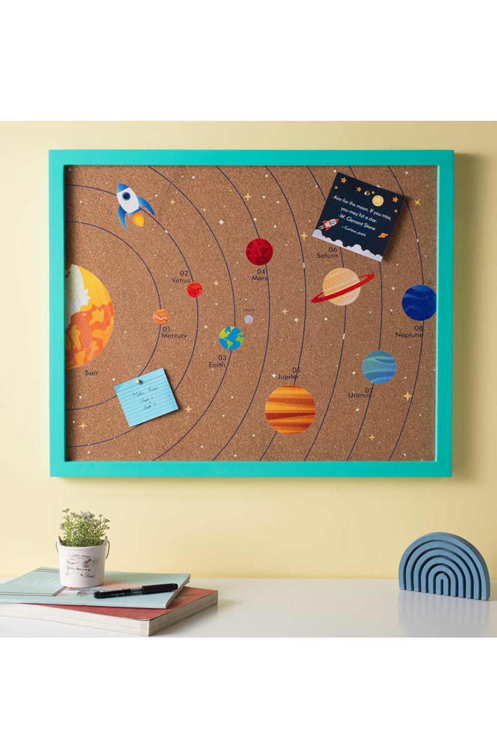 Solar System Printed Pinboard