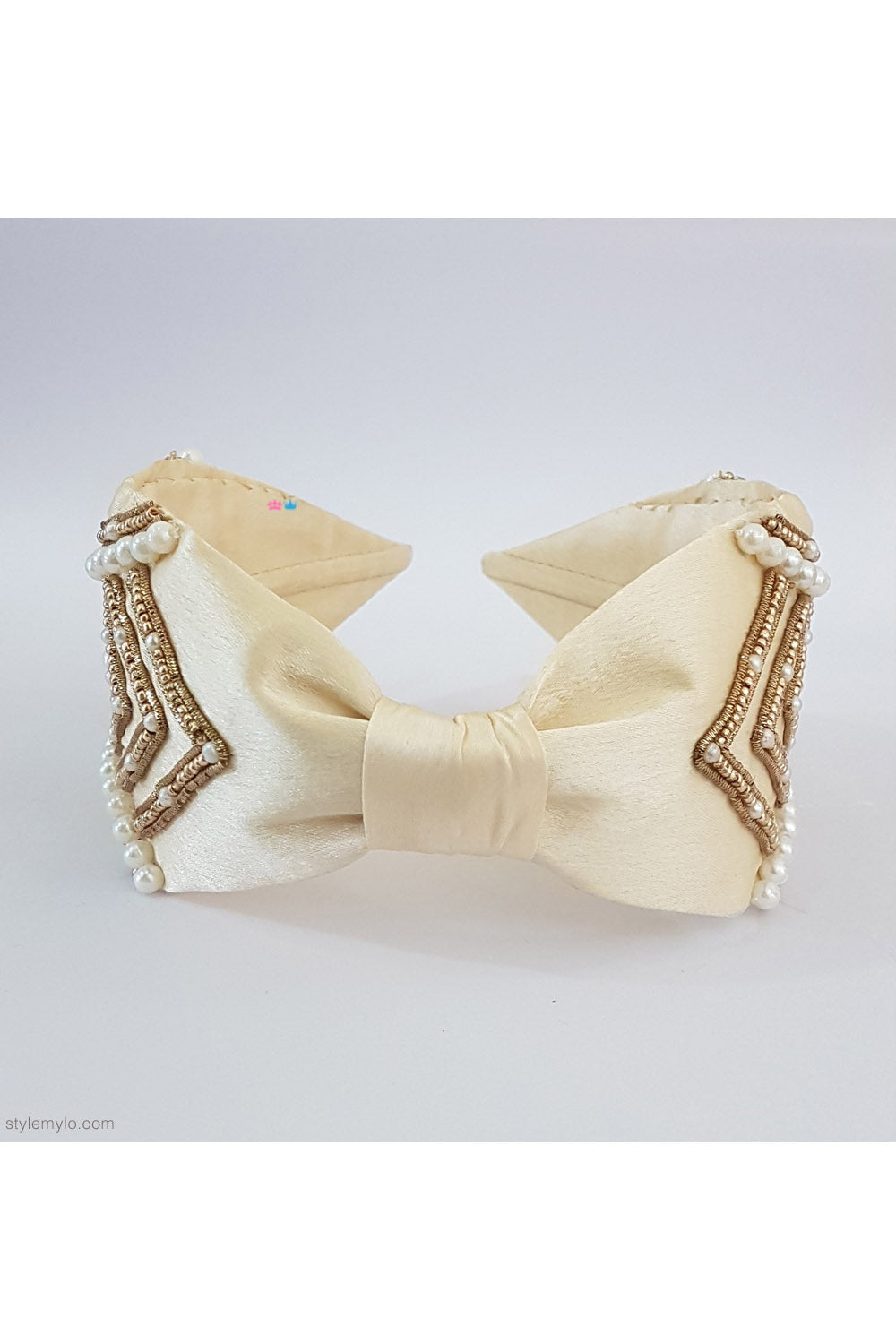 Off white diamond hairband