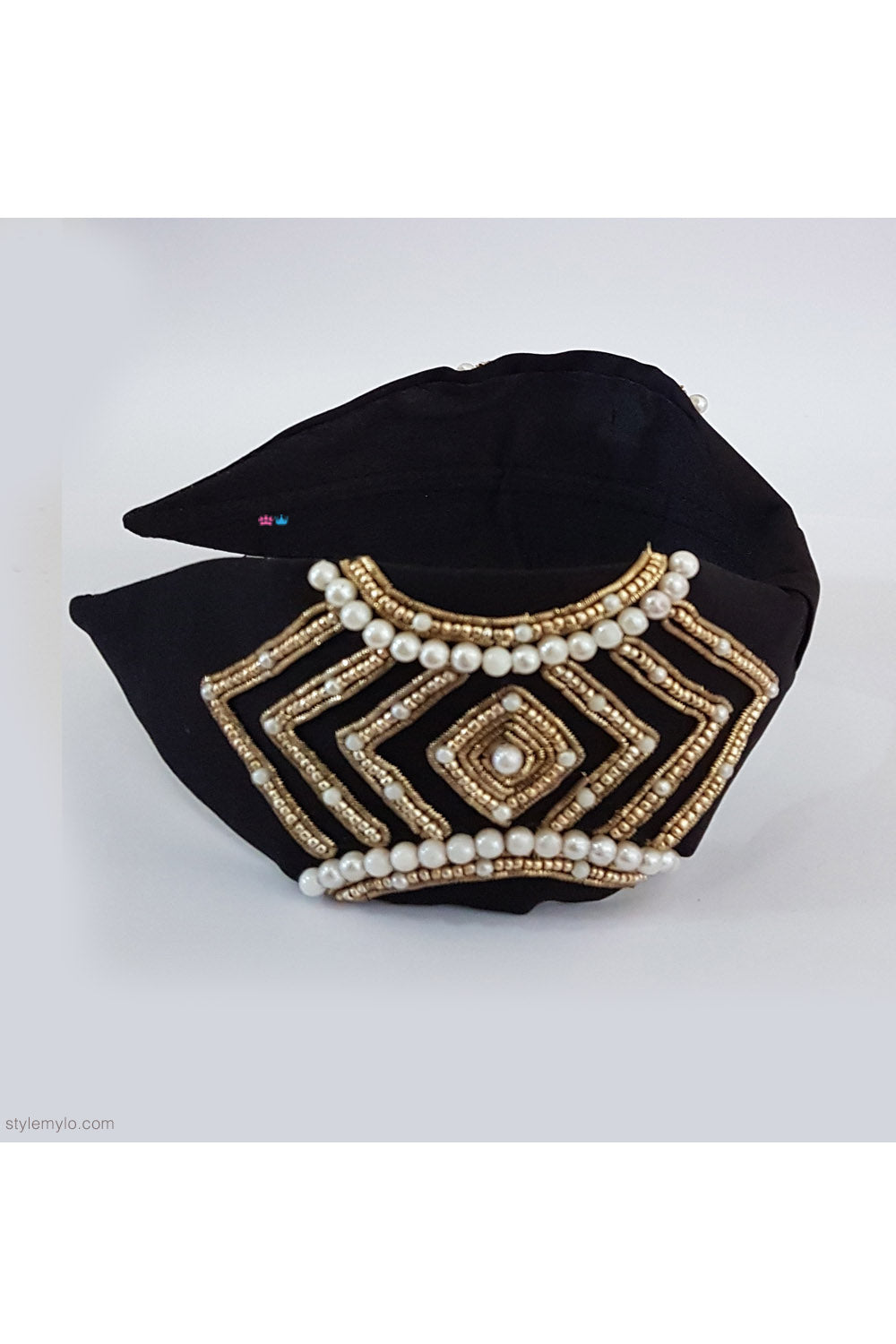 Black diamond hairband