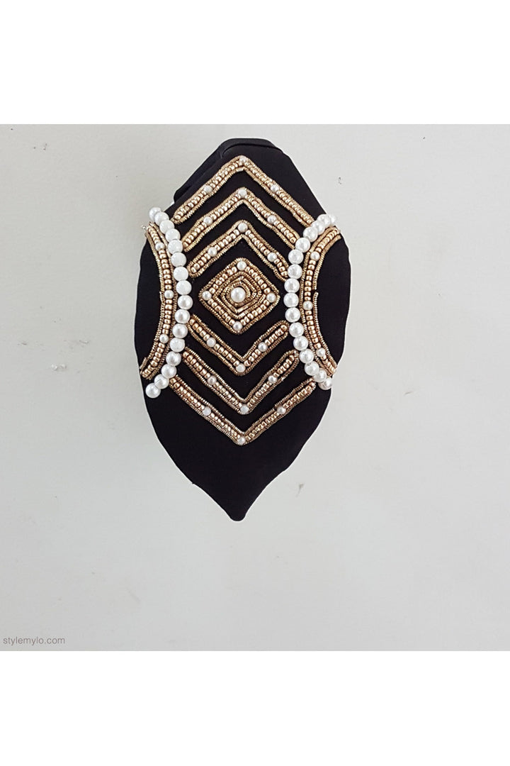 Black diamond hairband