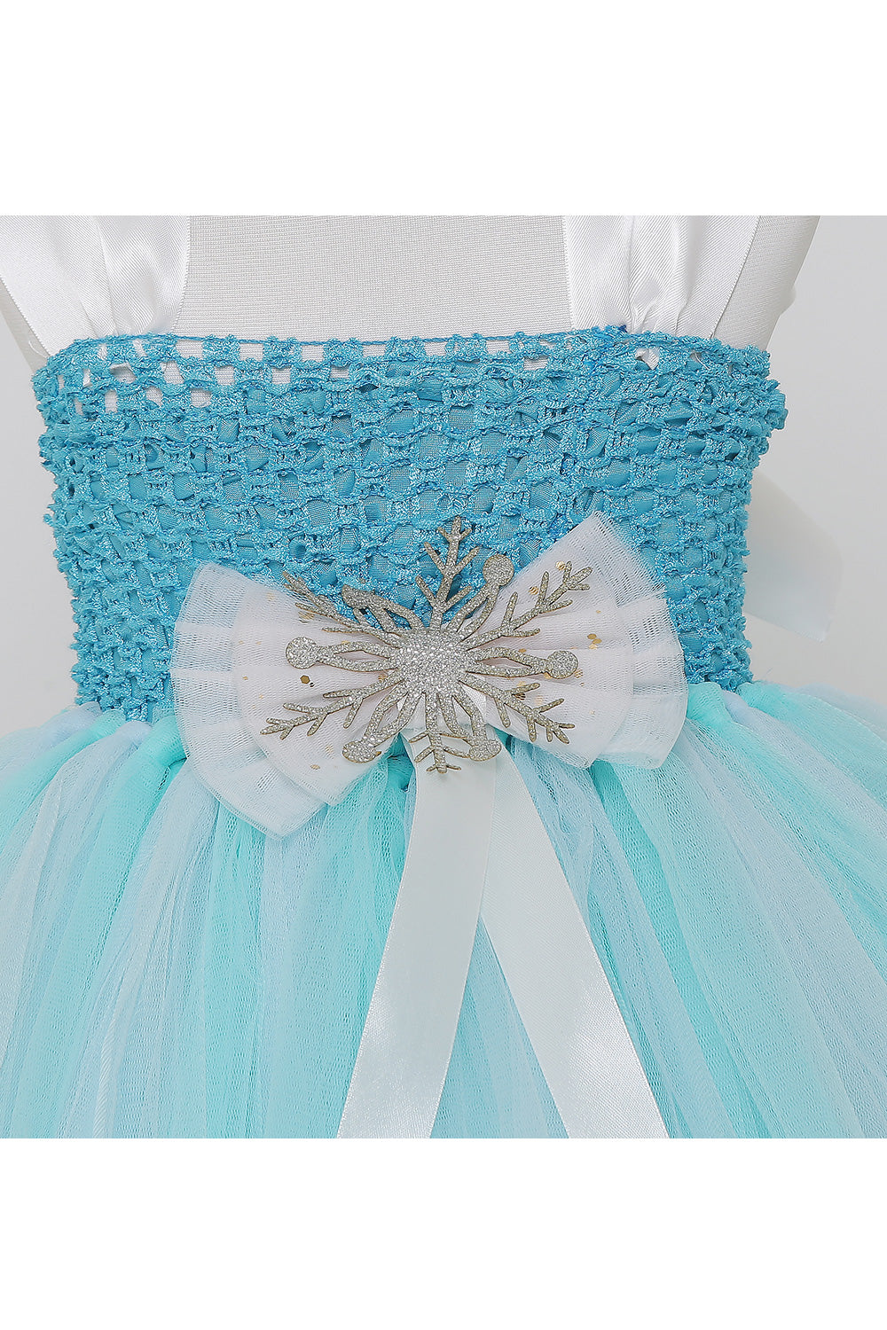 Snow flakes tutu gown