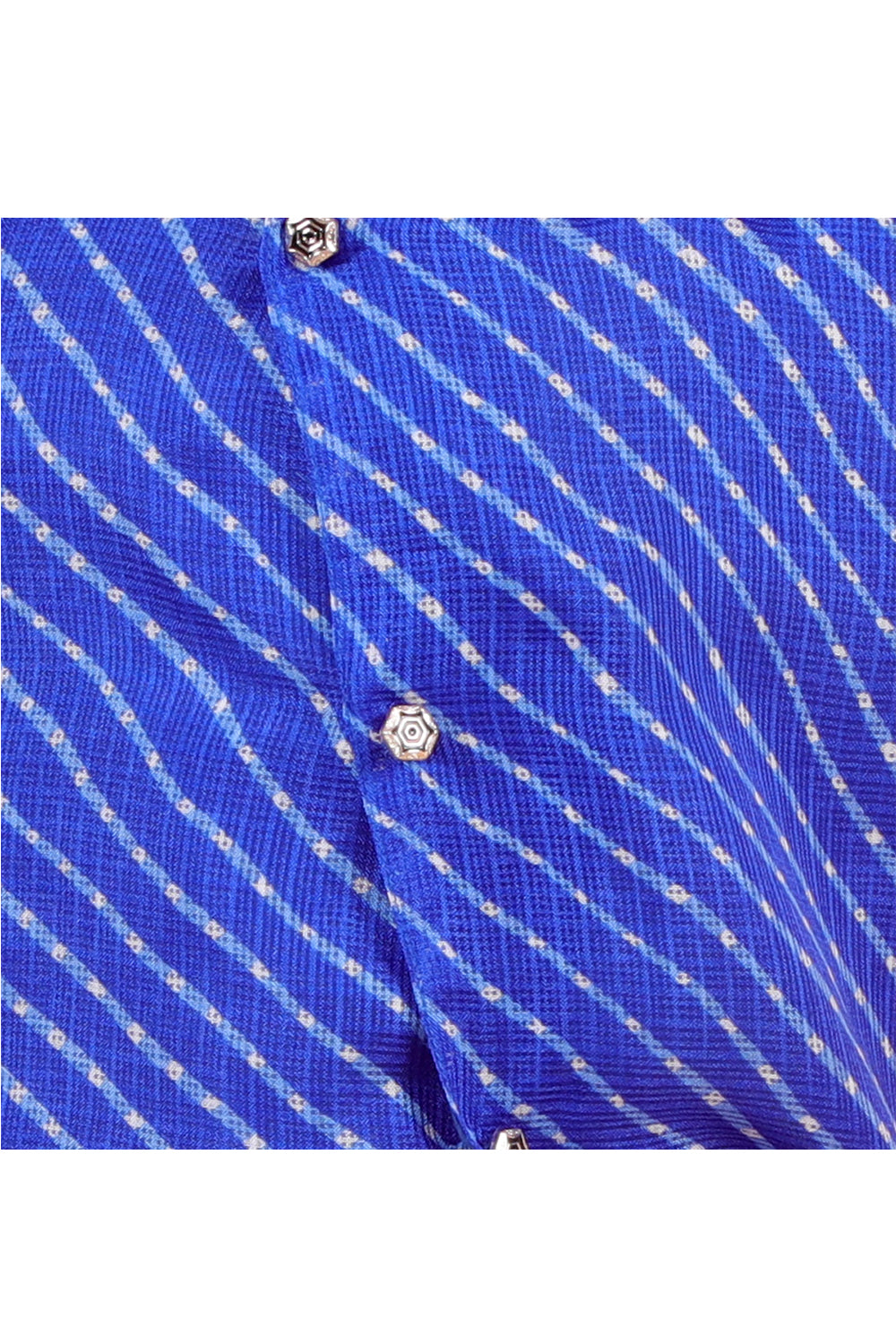 Lehriya jacket with white kurta and pyjama