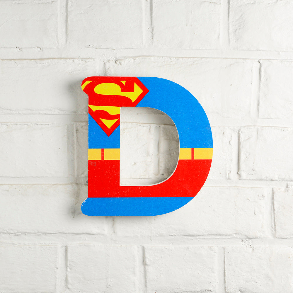 Superman D Letter