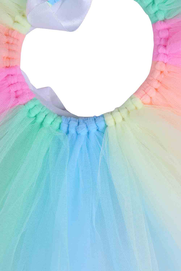 Multi Unicorn Half Birthday Tutu Outfit