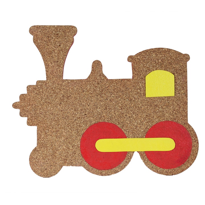 Toy train pinboard