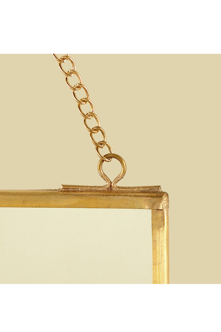 G for Gorgeous Square Mirror Frame