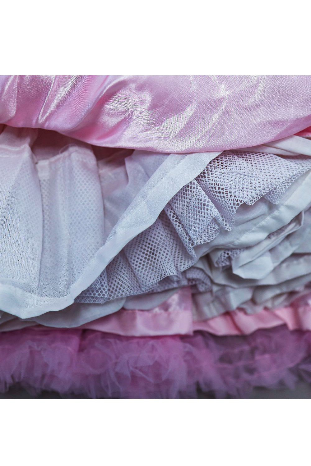 Aqua Blue And Pink Hand Embroidered Net High Low Dress