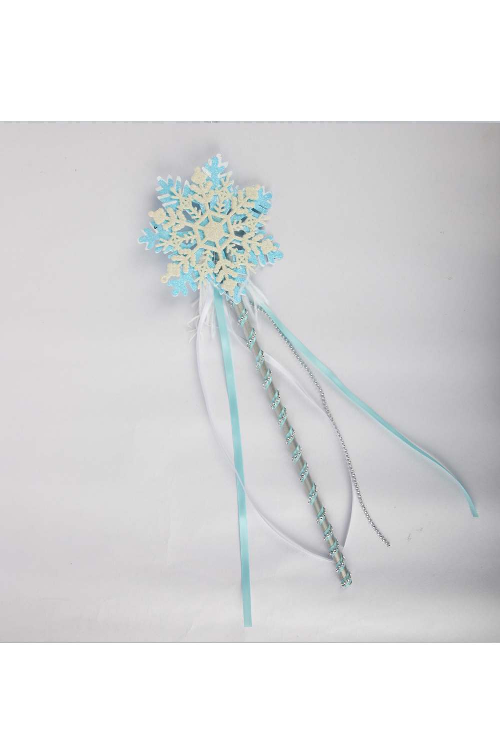 Silver Snowflakes Halloween Theme Magic Wand
