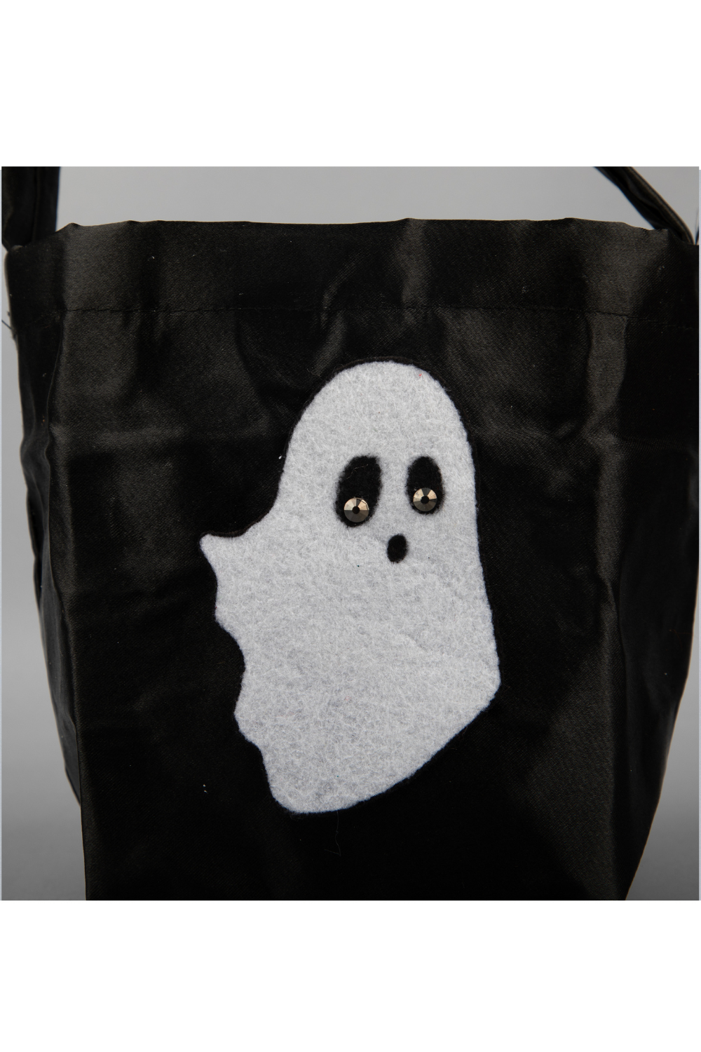 Black And White Halloween Ghost Theme Bag