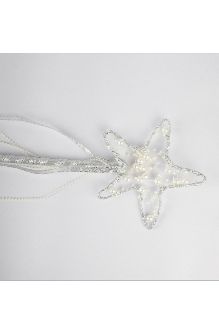 Silver Fairy Halloween Theme Magic Wand