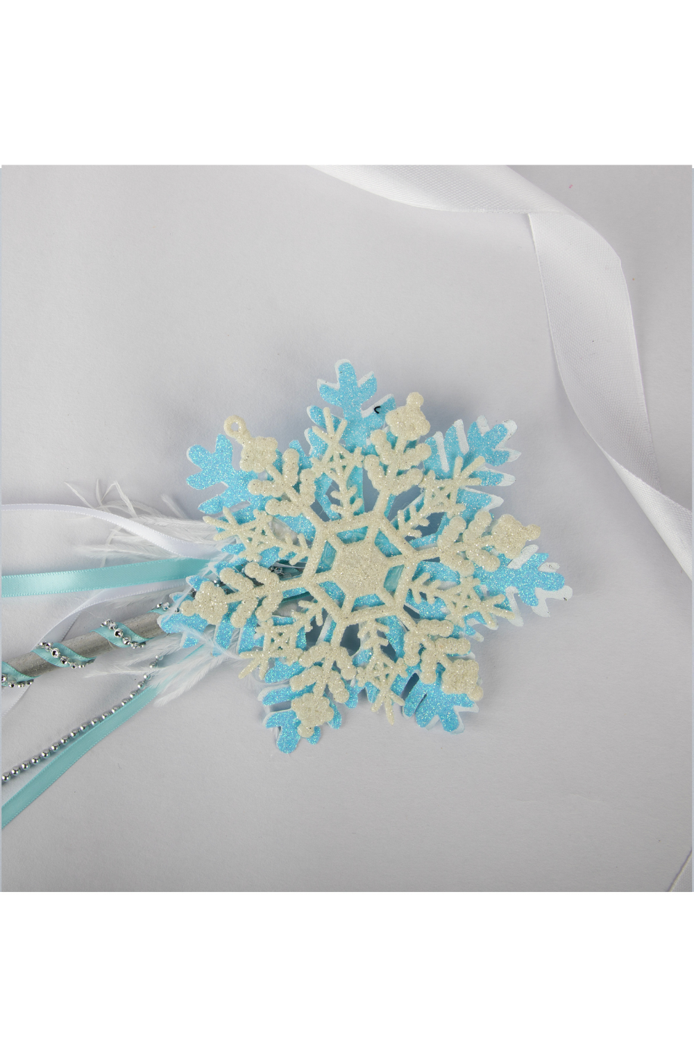 Silver Snowflakes Halloween Theme Magic Wand