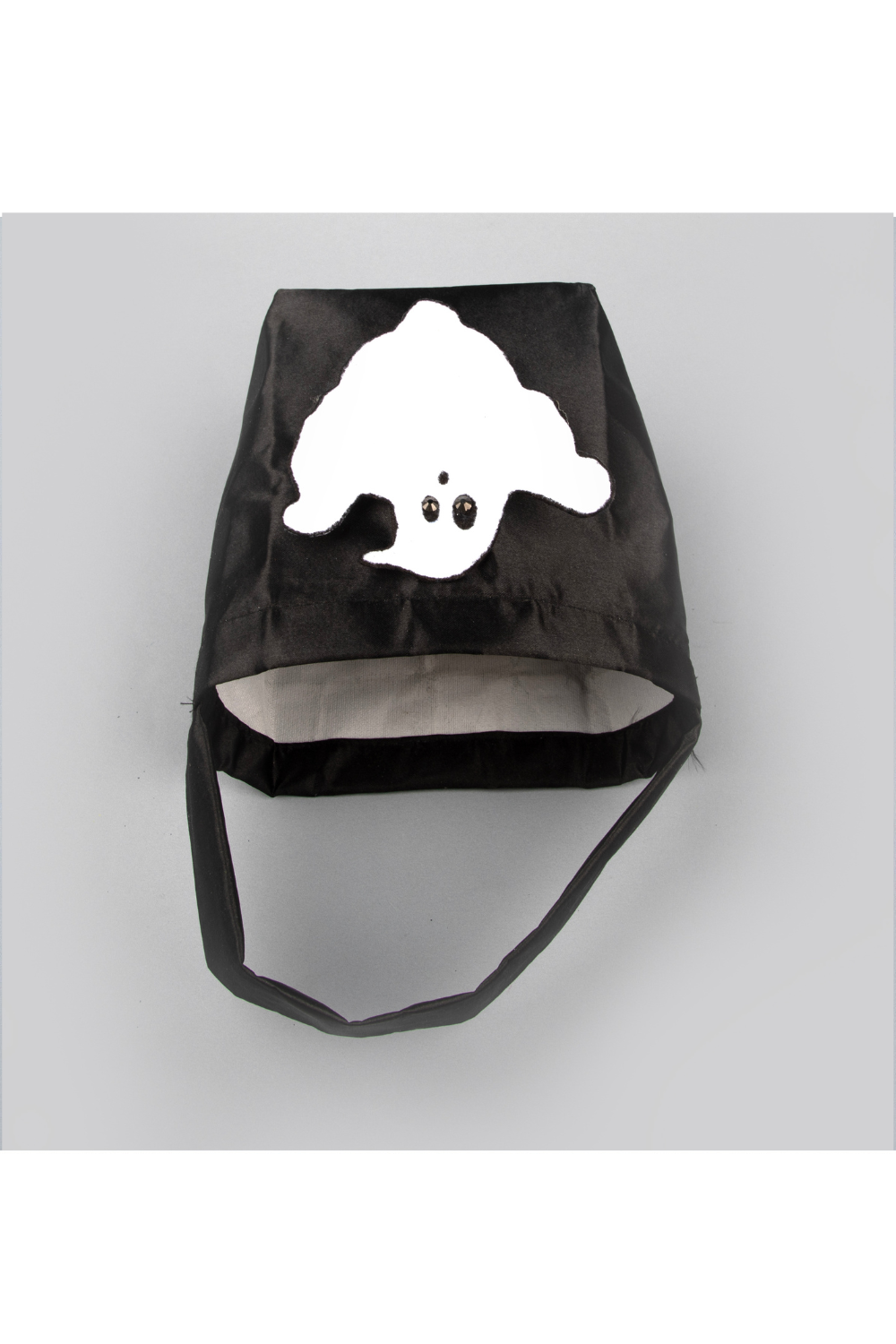 Black And White Halloween Ghost Theme Bag