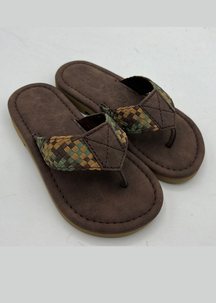 Brown Kolhapuri Flats