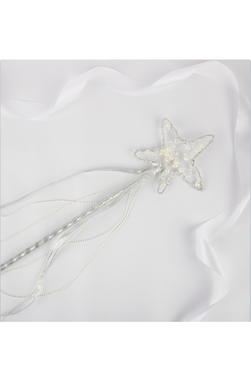 Silver Fairy Halloween Theme Magic Wand