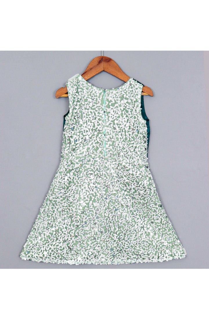 Sequins Detailing Sleeveless Dress