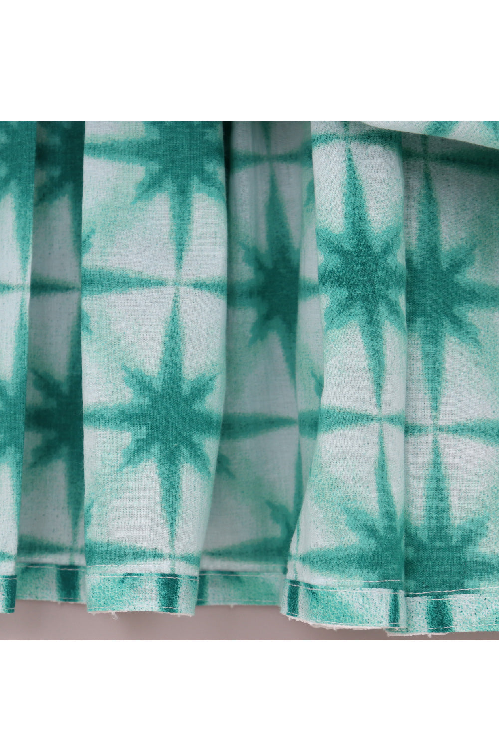 Tie And Dye Cotton Crop Top With Lehenga Set