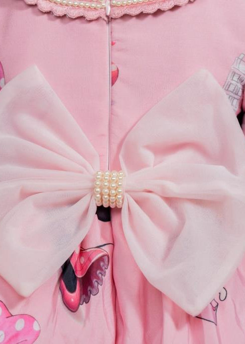 Pink Organza Minnie Mouse Dress
