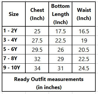 Cloud And Star Printed Peplum Style Top With Dhoti Set