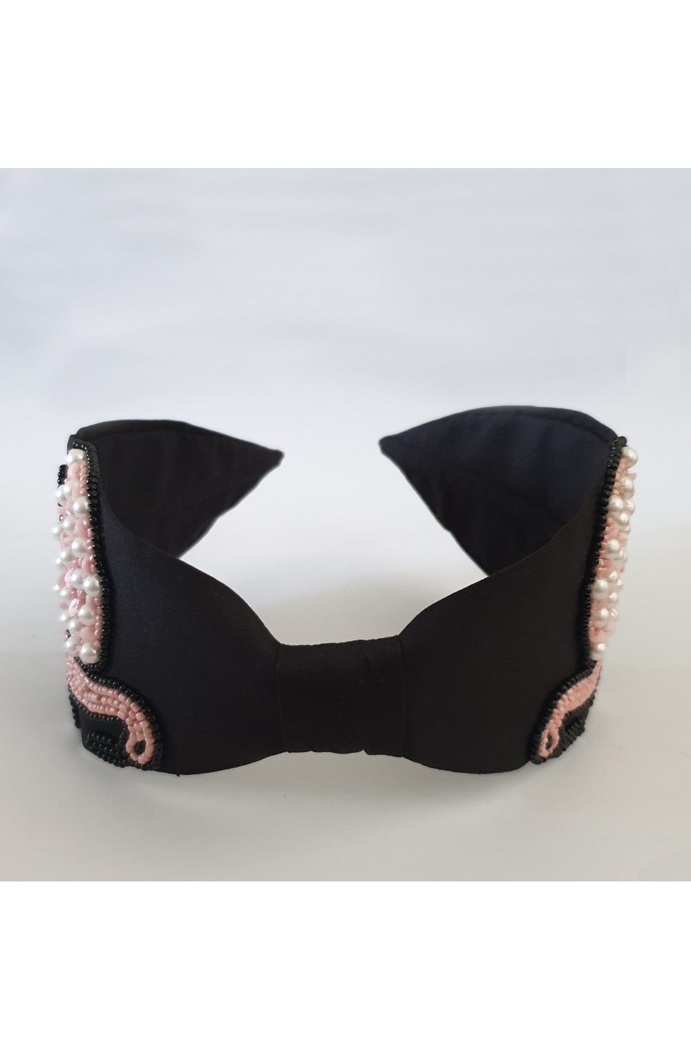 Black crepe hairband! designer Hair Accessories, designer Hair Clips, designer Hair Bands, Hair Accessories for girls