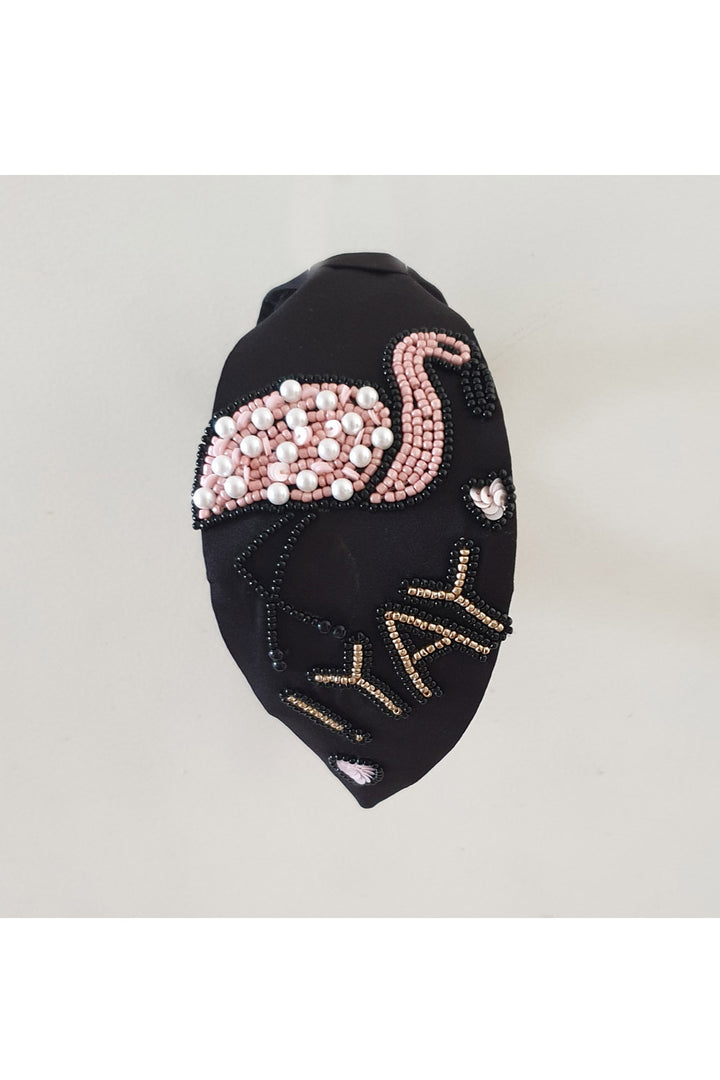 Black crepe hairband! designer Hair Accessories, designer Hair Clips, designer Hair Bands, Hair Accessories for girls