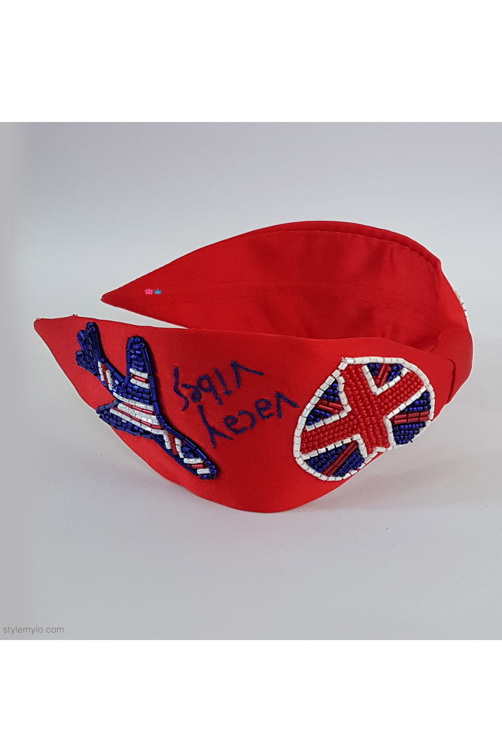 Red vacay vibes hairband